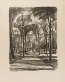 Edvard Munch, Skog ved Wiesbaden