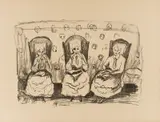 Edvard Munch, Tre gamle damer