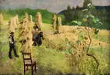 Frits Thaulow, Fra Seljord, Olje på lerret