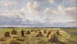 Kitty Lange Kielland, Fra Wiig, 1895, Olje på lerret