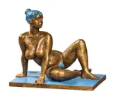 Skule Waksvik, Hanne på stranden, Bronse og bemalt bronse