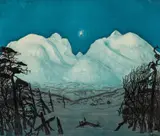 Harald Sohlberg, Vinternatt i Rondane