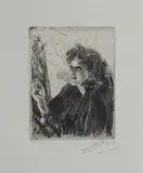 Anders Zorn, Cigarettrökerska II