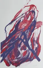 Inger Sitter, Uten tittel, 1998, Fargelitografi