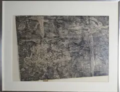 Håkon Bleken, Hommage à Lars Hertervig, 1973, Kull på papir