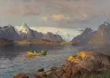 Even Ulving, Fra Meløy, Helgeland, Olje på lerret
