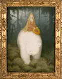 Theodor Kittelsen, Kvitebjørn kong Valemon, 1912, Blandingsteknikk
