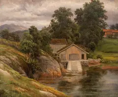 Thomas Fearnley, Fra Veøya, 1836, Olje på lerret