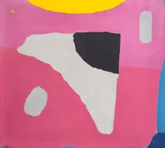 Johannes Rian, Uten tittel, 1963, Olje på lerret