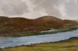 Kitty Lange Kielland, Myrlandskap, fra Ryfylke, Olje på lerret