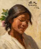 Peder Severin Krøyer, Rafaella, 1878, Olje på lerret