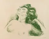 Edvard Munch, Liggende halvakt II