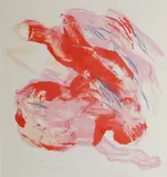 Inger Sitter, Uten tittel, 1986, Litografi