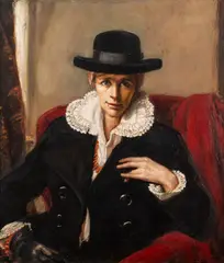 Odd Nerdrum, Henny Moan, Olje på lerret