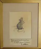 Theodor Kittelsen, Er tilårs jeg også, Blyant og lavering på papir