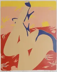 Anders Kjær, Joanie, 1983, Serigrafi
