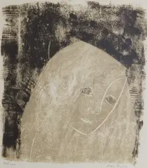 Pikehode by Kai Fjell, Serigrafi, sold Jun 2024