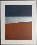 Anna-Eva Bergman, L10-1970 Rød jord, Litografi