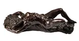 Kirsten Kokkin, Liggende madonna, 1994, Bronse