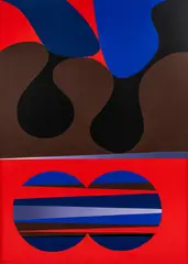 Gunnar S. Gundersen, Komposisjon, Olje på leret