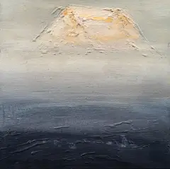 Ørnulf Opdahl, Beerenberg Jan Mayen, 2019, Olje på lerret