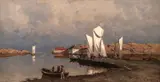 Nikolai Ulfsten, Fra Eikvåg, 1882, Olje på lerret