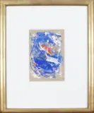 Jakob Weidemann, Komposisjon, 1989, Olje på papir