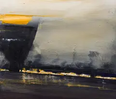 Ørnulf Opdahl, Fjord Landscape, 2016, Olje på lerret