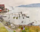Christian Krohg, Kystlandskap fra Oslofjorden