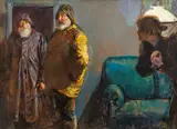 Christian Krohg, Øyenvitner