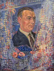 Bendik Riis, Gunnar Nilsen (Stabbur-Nilsen), 1944, Olje på plate