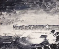 Peder Balke, Nordkapp, Olje på plate