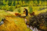 Theodor Kittelsen, Kjærringa ved bækken (Pesta)