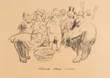 Edvard Munch, Molbohistorien: Høna verper gullegg (1938(?))