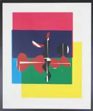 Odd Tandberg, Komposisjon, 1975, Serigrafi