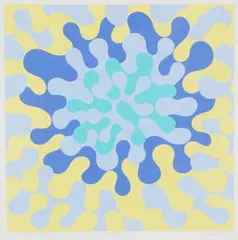 Per Kleiva, Klaustrofobien, 1968, Serigrafi