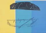 Kjell Nupen, Mappe à 5 trykk: Horisont, 1986, Litografi