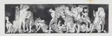 Sigurd Winge, Frise II, 1955, Radering