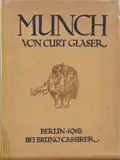 Edvard Munch, Kurt Glaser, Munch von Glaser, Inneholder raderingen Mannshode trykket i svart på tykt gulhvitt papir