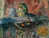 Bernhard Folkestad, Stilleben, 1921, Olje på lerret