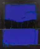 Kjell Nupen, Overmalt postkort, 2009, Olje på lerret