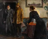Christian Krohg, Øyevitne