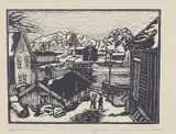 John Savio, Øen Lillemolla i bakgrunnen, Svolvær