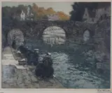 Frits Thaulow, Vaskekoner i Quimperlé, Fargeradering