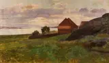 Kitty Lange Kielland, Jærlandskap i aftenlys