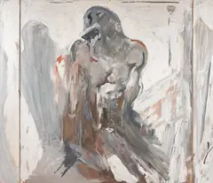 Bjørn Ransve, Anti-Triptych, 1982, Olje på lerret
