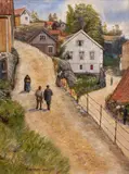 Theodor Kittelsen, Fra Biørnsborgbakken, Kragerø