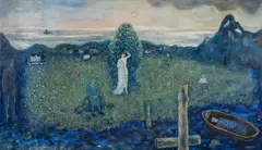 Victor Sparre, Livet, 1992, Olje på lerret