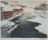 Frits Thaulow, Vinter i Norge, Fargeradering