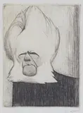 Arne Kavli, Portrett av Henrik Ibsen, Radering